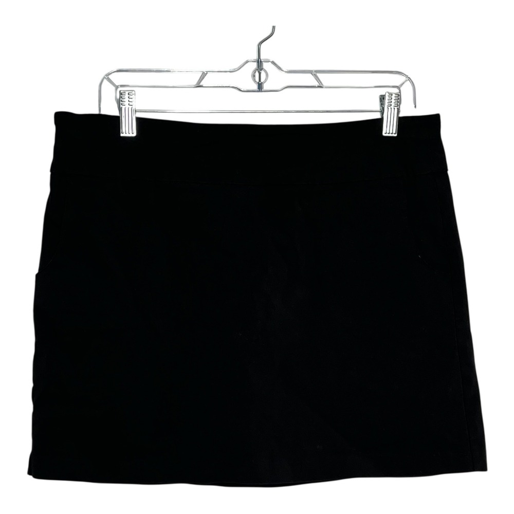 Zac & Rachel‎ Petite Black Skirt Career Casual Stretch Lined Mini